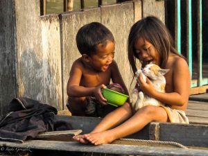 Niños de Camboya